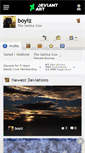 Mobile Screenshot of boyiz.deviantart.com