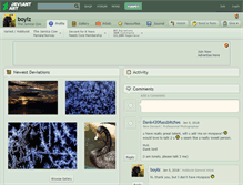 Tablet Screenshot of boyiz.deviantart.com