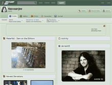 Tablet Screenshot of naswaanjee.deviantart.com