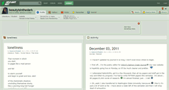 Desktop Screenshot of beautyisinthedark.deviantart.com