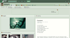 Desktop Screenshot of n0b0dyxiii.deviantart.com