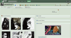 Desktop Screenshot of lizardoneievui13.deviantart.com