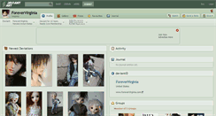 Desktop Screenshot of forevervirginia.deviantart.com
