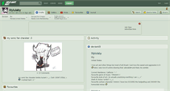 Desktop Screenshot of lilylulaby.deviantart.com