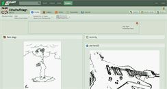Desktop Screenshot of cthulhufhtagn.deviantart.com