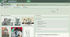 Desktop Screenshot of dennou-coil.deviantart.com