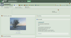 Desktop Screenshot of lulumoon91.deviantart.com