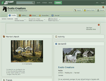 Tablet Screenshot of exotic-creations.deviantart.com