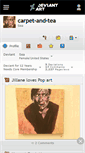 Mobile Screenshot of carpet-and-tea.deviantart.com