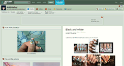 Desktop Screenshot of anidharker.deviantart.com
