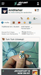 Mobile Screenshot of anidharker.deviantart.com