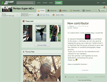 Tablet Screenshot of pentax-super-me.deviantart.com