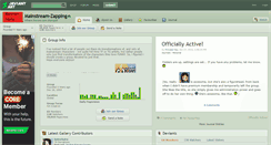 Desktop Screenshot of mainstream-zapping.deviantart.com