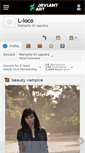 Mobile Screenshot of l-loco.deviantart.com