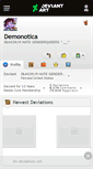 Mobile Screenshot of demonotica.deviantart.com