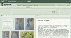 Desktop Screenshot of amazonxena.deviantart.com