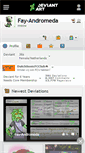 Mobile Screenshot of fay-andromeda.deviantart.com