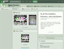 Tablet Screenshot of nigaito-fanclub.deviantart.com