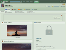 Tablet Screenshot of capn-gary.deviantart.com