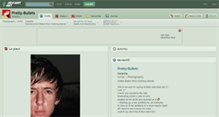 Desktop Screenshot of pretty-bullets.deviantart.com