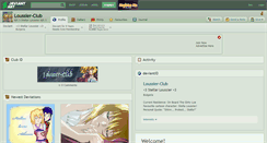 Desktop Screenshot of loussier-club.deviantart.com