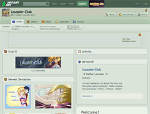 Tablet Screenshot of loussier-club.deviantart.com