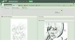 Desktop Screenshot of amateuranna.deviantart.com