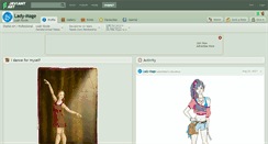 Desktop Screenshot of lady-mage.deviantart.com