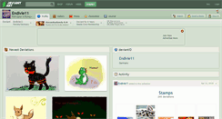 Desktop Screenshot of endivie11.deviantart.com