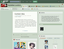 Tablet Screenshot of kuznetsov-luvers.deviantart.com