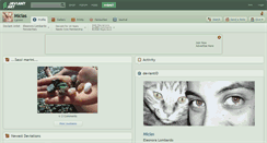 Desktop Screenshot of micias.deviantart.com