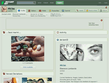 Tablet Screenshot of micias.deviantart.com