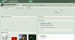 Desktop Screenshot of panthera-academy.deviantart.com