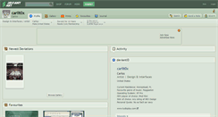 Desktop Screenshot of carlit0x.deviantart.com