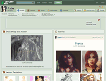 Tablet Screenshot of frytka.deviantart.com