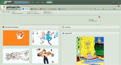 Desktop Screenshot of gothicagirl306.deviantart.com