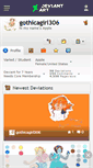 Mobile Screenshot of gothicagirl306.deviantart.com