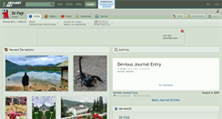 Desktop Screenshot of dr-fajr.deviantart.com