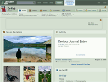 Tablet Screenshot of dr-fajr.deviantart.com