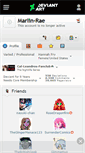 Mobile Screenshot of marlin-rae.deviantart.com