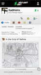 Mobile Screenshot of kadmonx.deviantart.com
