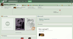 Desktop Screenshot of batman-x-scarecrow.deviantart.com