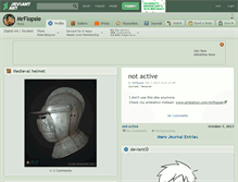 Tablet Screenshot of mrflopsie.deviantart.com