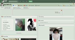 Desktop Screenshot of my-catch-22.deviantart.com