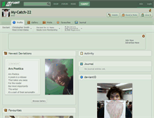 Tablet Screenshot of my-catch-22.deviantart.com