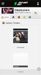 Mobile Screenshot of cleonlove.deviantart.com