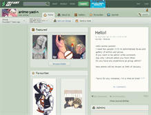Tablet Screenshot of anime-yaoi.deviantart.com
