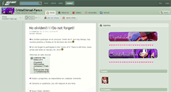 Desktop Screenshot of cristaloarual-fans.deviantart.com