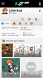 Mobile Screenshot of lilith-bast.deviantart.com