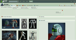 Desktop Screenshot of pk-man.deviantart.com